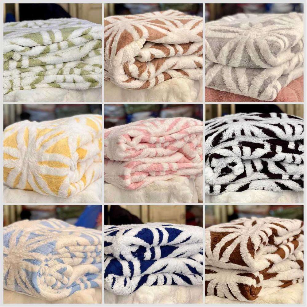 Soft Fleece Tufted Blankets - 5by6 and 6by6 - Image 2