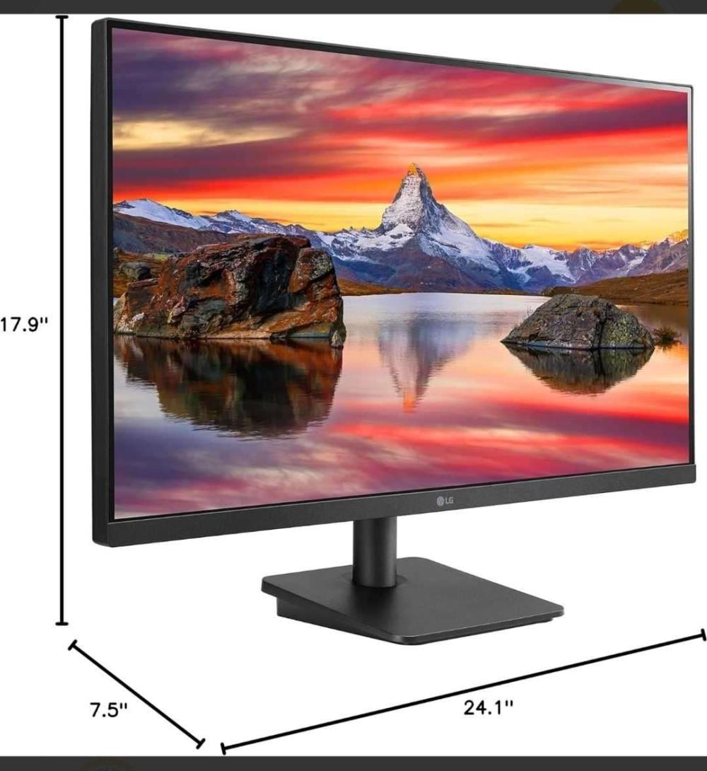 27 Inch Frameless LG Monitor - Image 4