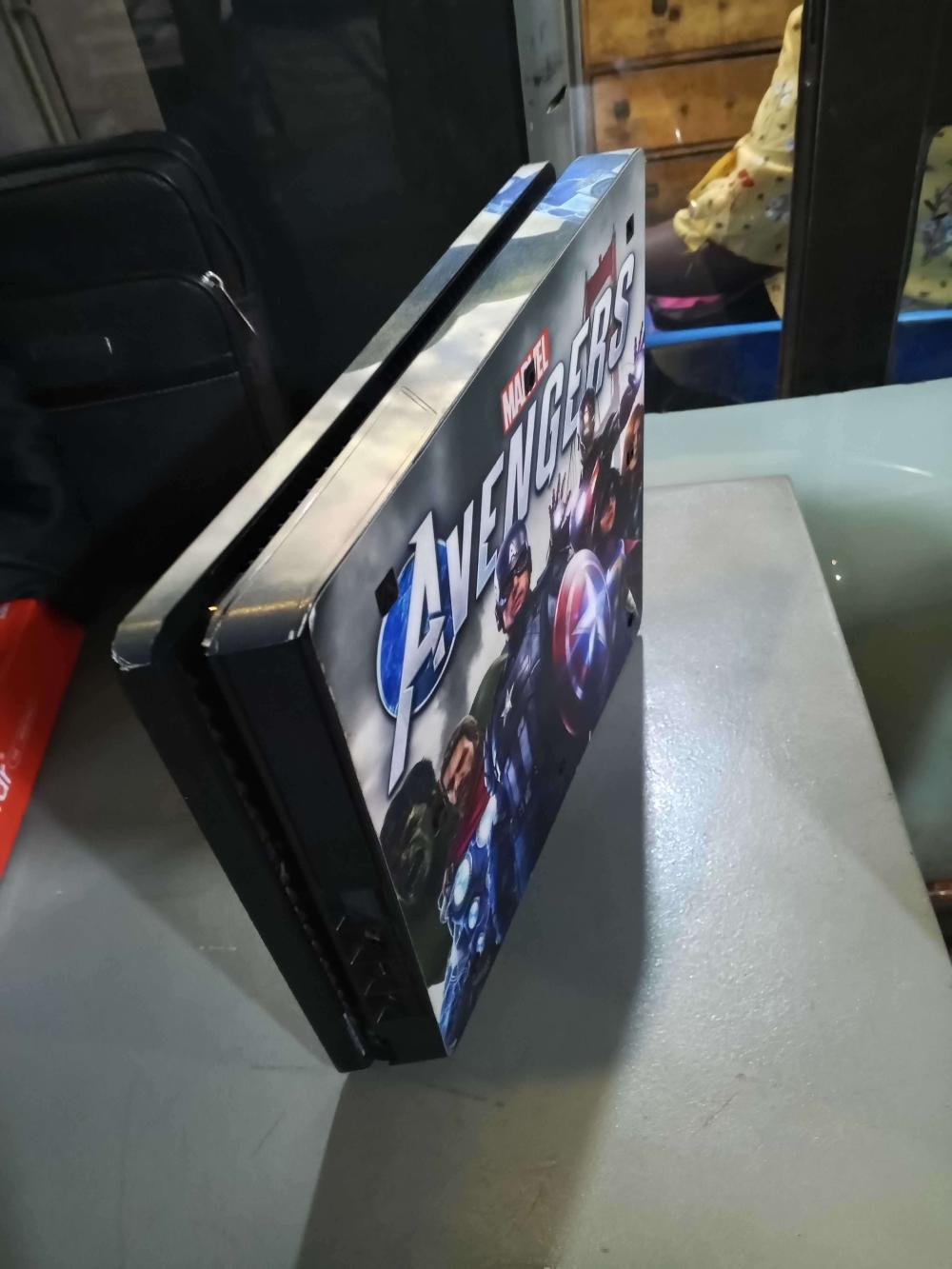 PS4 Slim with Two Controllers - Image 2