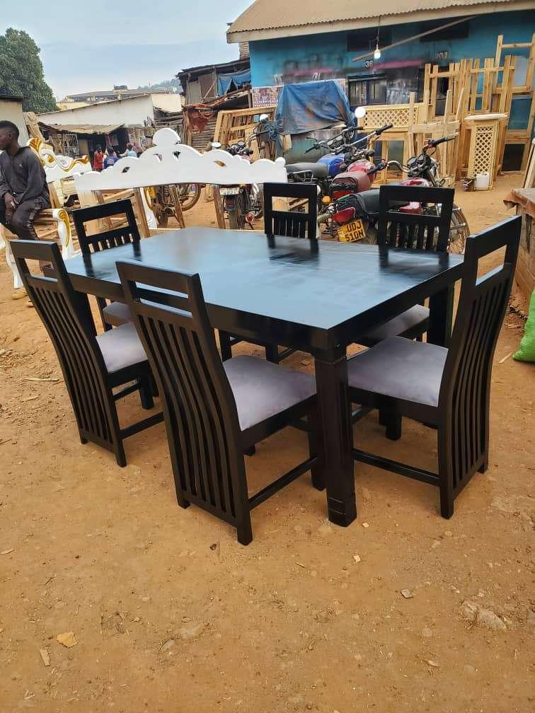 Classic 6 Seater Dining Table - Image 1