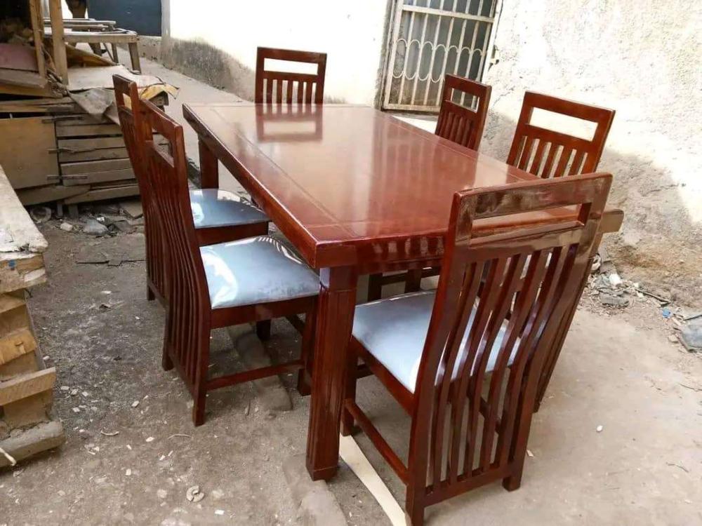 Classic 6 Seater Dining Table - Image 3