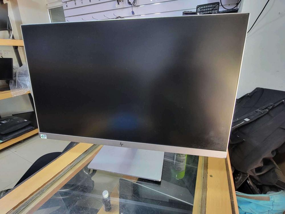 HP 24 Inch IPS Monitor - HDMI, VGA, DVI, USB 2.0 - Image 1