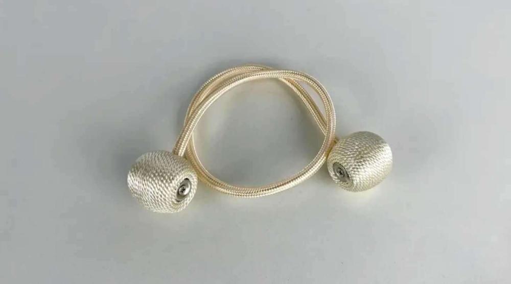 Magnetic Curtain Tieback - Gold - Image 5