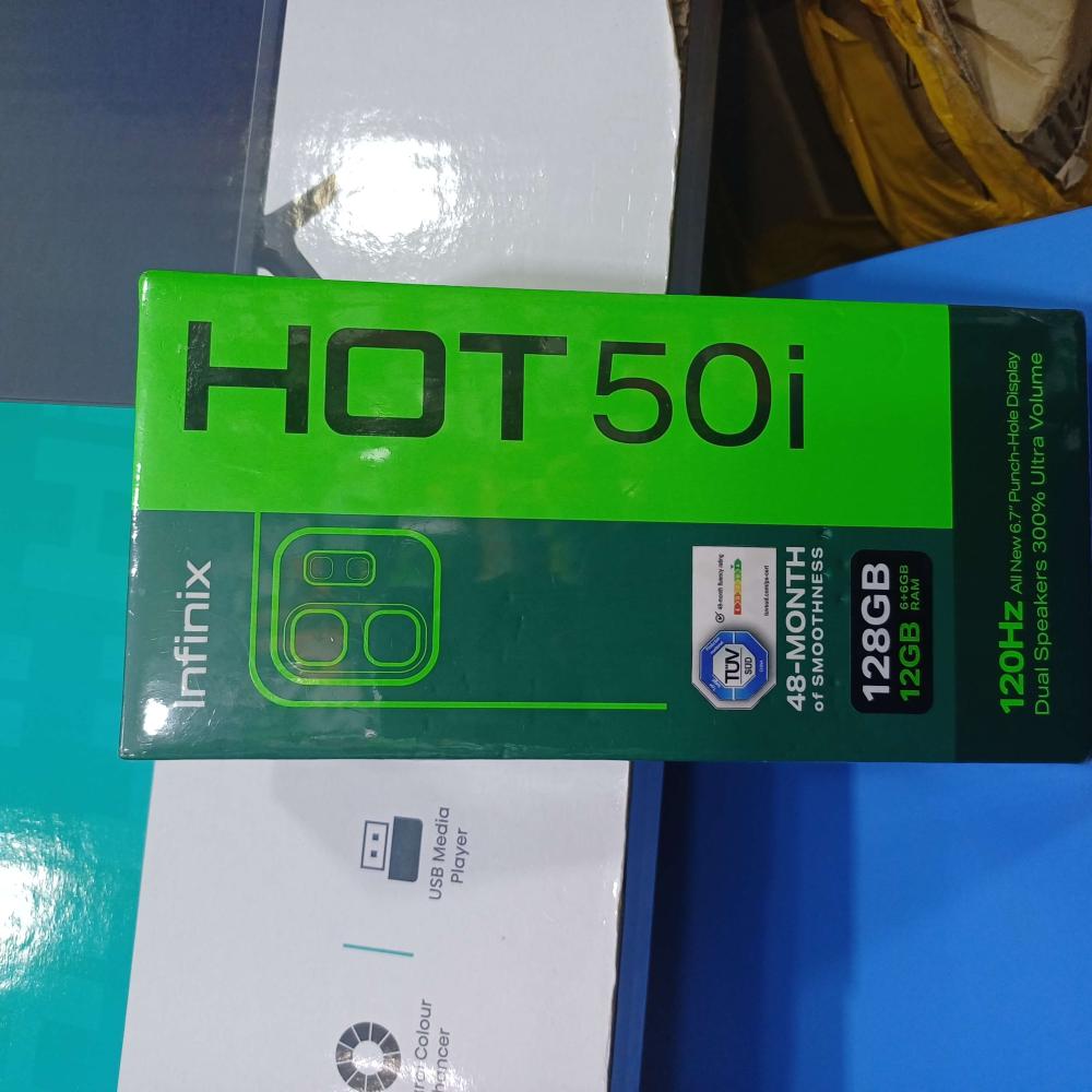 Infinix Hot 50i - 4GB RAM, 128GB Storage - Image 1