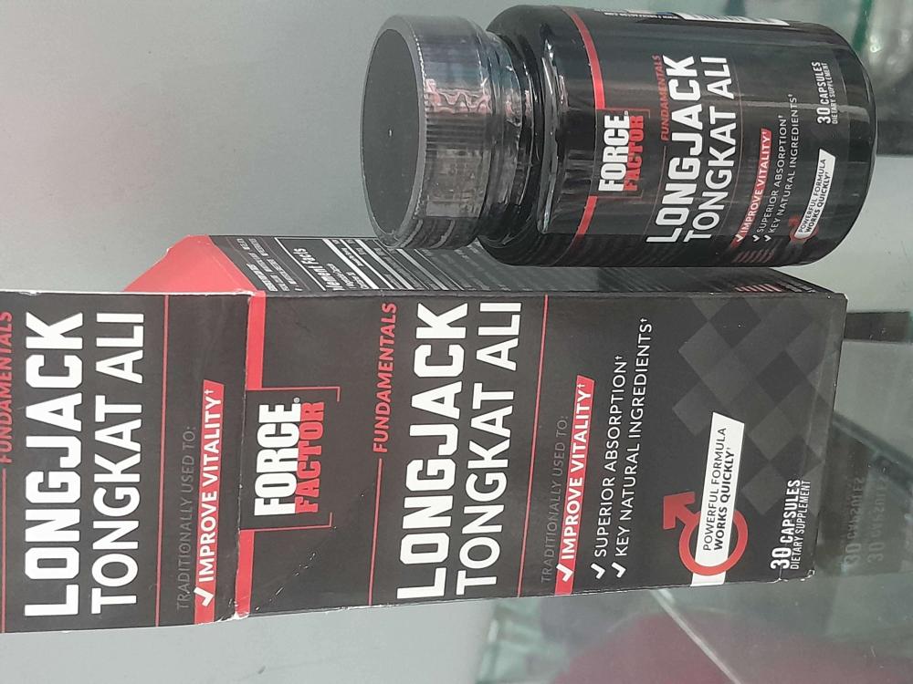 Longjack Tongkat Ali - Force Factor 30 Capsules - Image 3