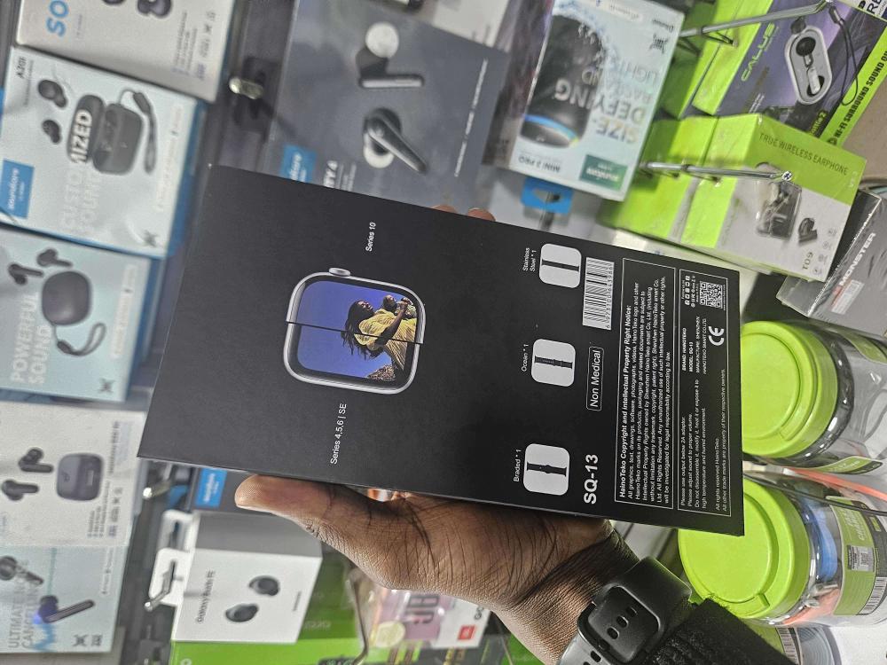 Haino Teko SQ-13 Smart Watch - Series 10 Jet Black - Image 4