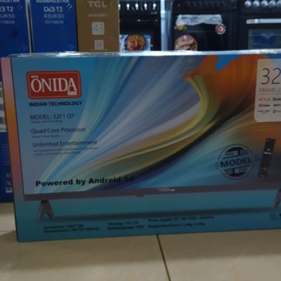 Önida 32F1 32 Inch Frameless Android TV - Quad Core Processor, HDMI, Unlimited Entertainment