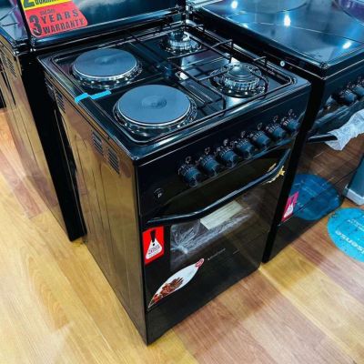 Blueflame Cooker - 2 Electric, 2 Gas, Electric Oven