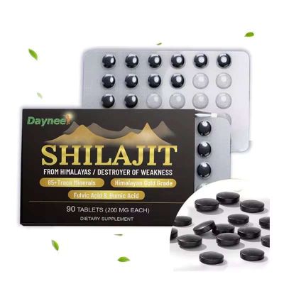 Daynee Shilajit Dietary Supplement Tablets