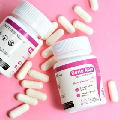 Boric Acid Vaginal Suppositories - Odor Control