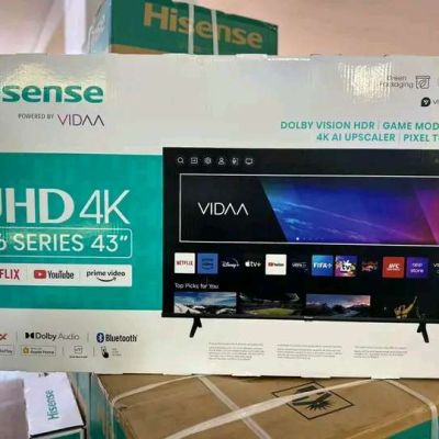 Hisense 43 Inch Smart TV - Inbuilt Free to Air Decoder