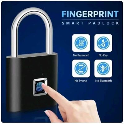 Keyless (Fingerprint) Smart Padlock IP65