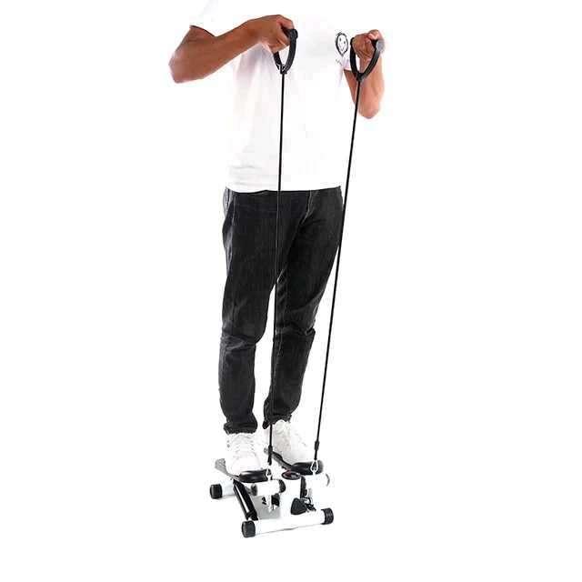 Aerobic Mini Step Platform With Resistance Bands - Image 4
