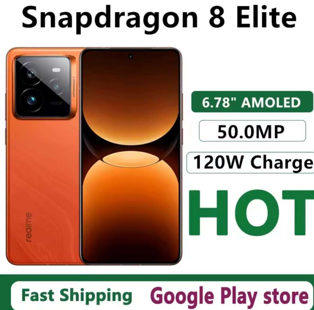 Realme GT 7 Pro 16GB RAM, 1TB Storage 50MP Snapdragon 8 Elite IP68 NFC - Image 1