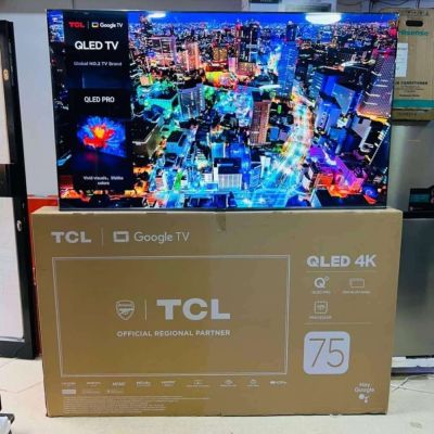 TCL QLED 4K 75 Inch Smart Google TV